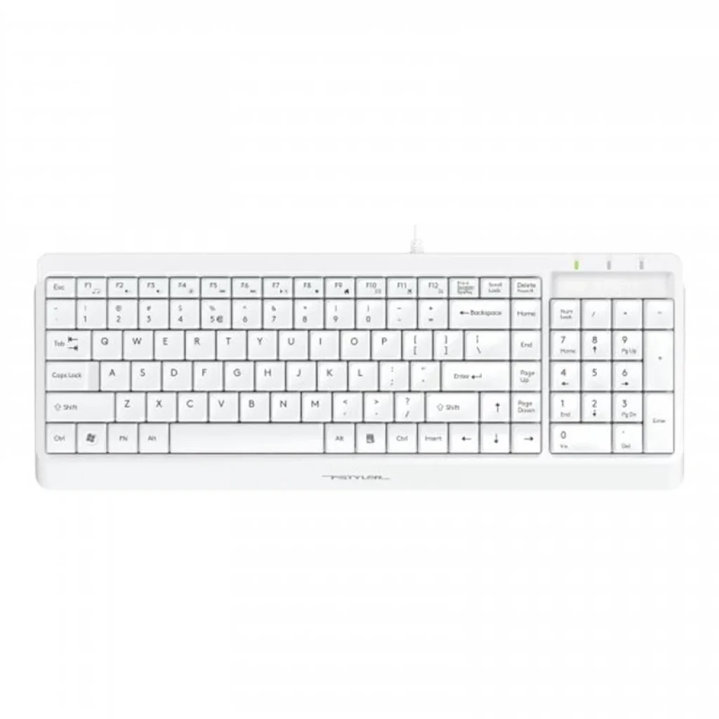 Клавіатура A4Tech Fstyler FK15 White USB, FK15 (White) UA