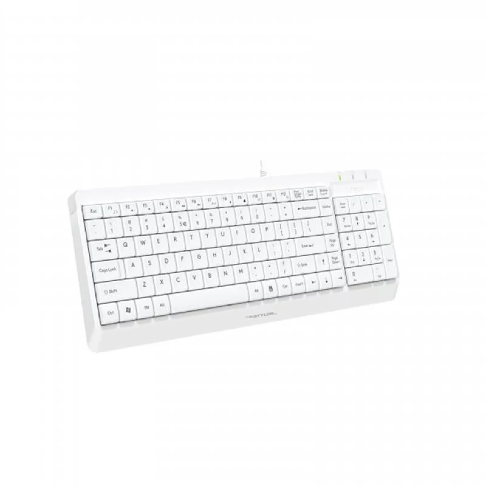 Клавиатура A4Tech Fstyler FK15 White USB, FK15 (White) UA