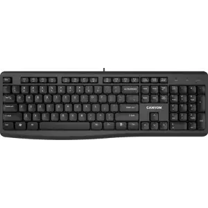 Клавиатура Canyon CNE-CKEY5-RU Black USB UA