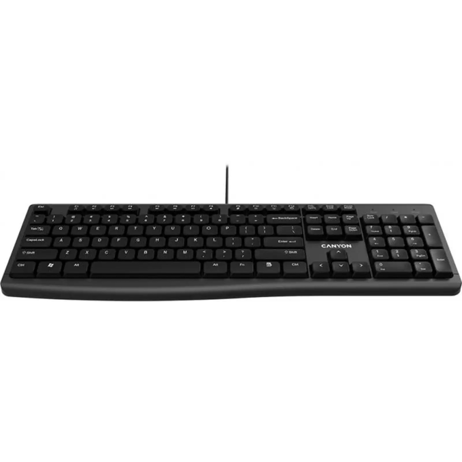 Клавиатура Canyon CNE-CKEY5-RU Black USB UA