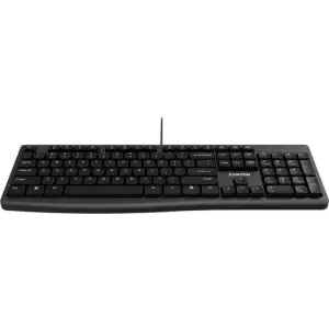 Клавиатура Canyon CNE-CKEY5-RU Black USB UA