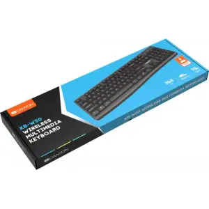 Клавиатура Canyon CNS-HKBW05-RU Black USB UA