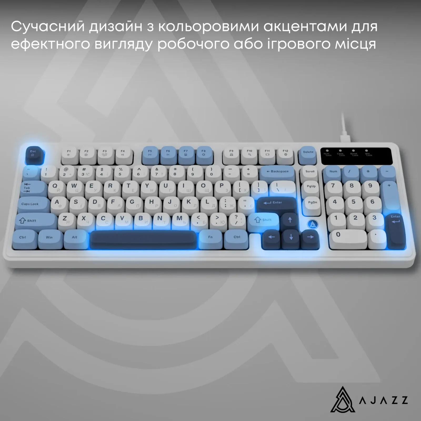 Клавіатура Ajazz AF98 (AF98-GB) UA
