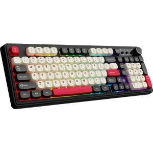 Клавиатура беспроводная Ajazz AF98 Plus Black Shark Red (AF98-PLUS-BSR) UA