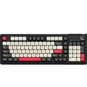 Клавиатура беспроводная Ajazz AF98 Plus Black Shark Red (AF98-PLUS-BSR) UA