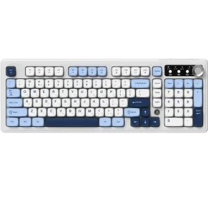 Клавіатура бездротова Ajazz AF98 Plus Glacier Blue (AF98-PLUS-GB) UA