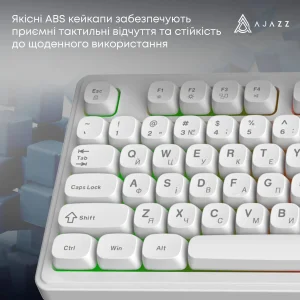 Клавіатура Ajazz AF98 White (AF98-W) UA