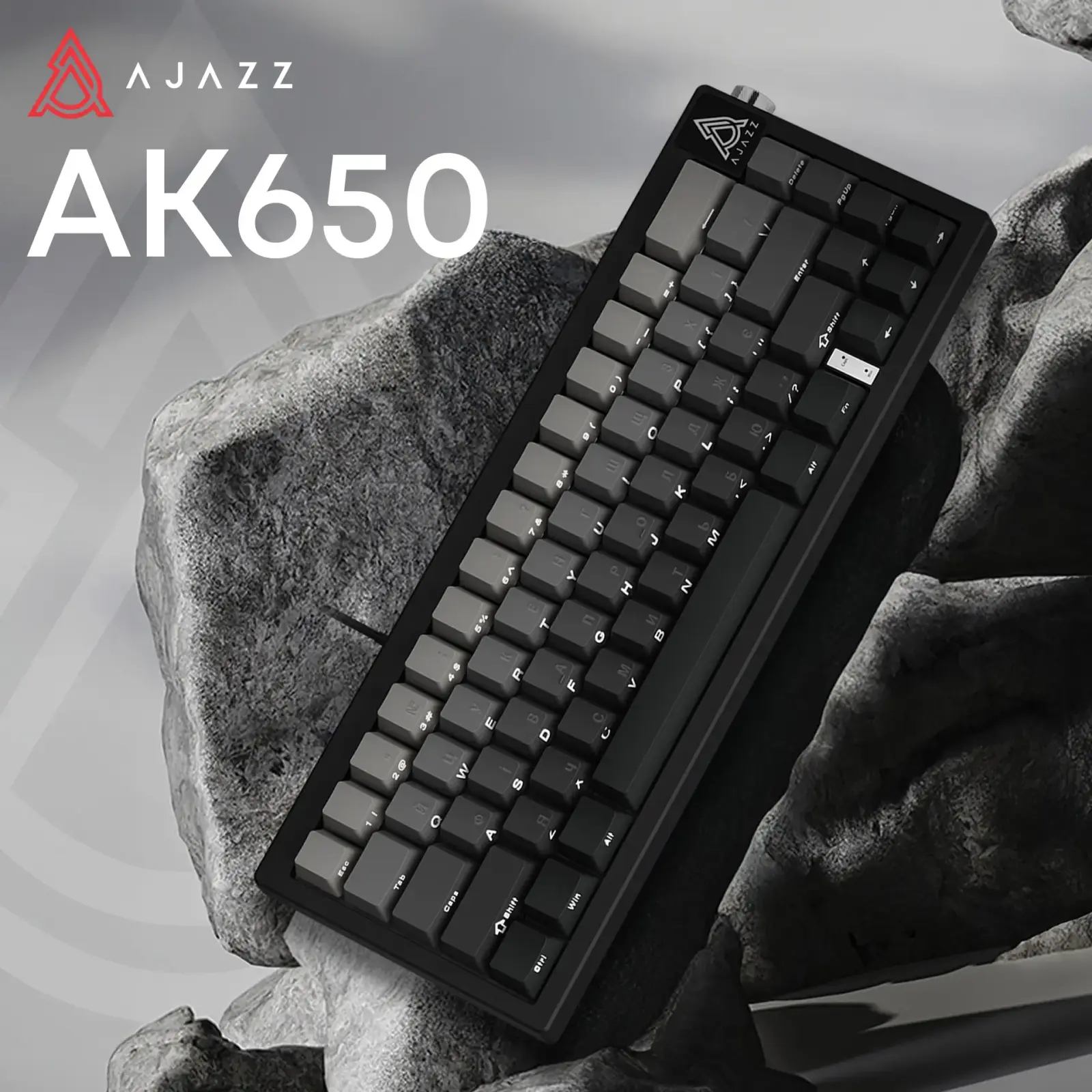 Клавіатура Ajazz AK650 Day Dream Switch Gradient Black Gray (AK650-DD-BG) UA