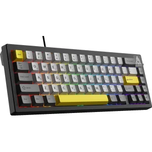 Клавіатура Ajazz AK650 Moon Yellow Switch Black (AK650-MY-GWY) UA