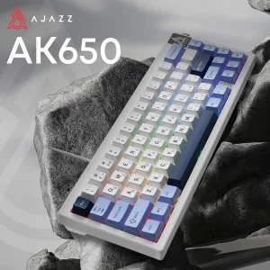 Клавіатура Ajazz AK650 Sea Salt Switch White (AK650-SS-BWB) UA