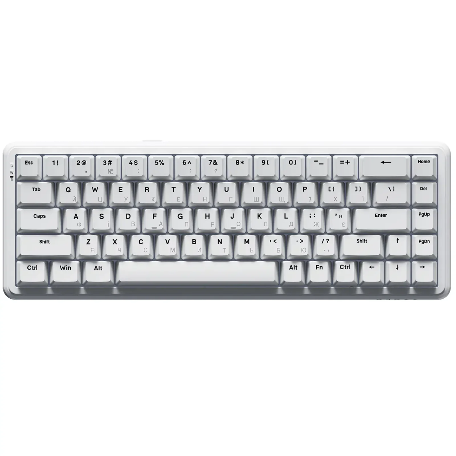 Клавиатура Ajazz AK680 Max Magnetic Switch White (AK680-WM-W-A) UA