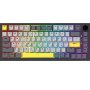 Клавіатура Ajazz AK820 Sea Salt Switch Black USB-C (AK820-SS-BGY) UA