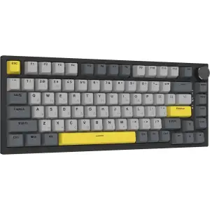 Клавіатура Ajazz AK820 Sea Salt Switch Black USB-C (AK820-SS-BGY) UA