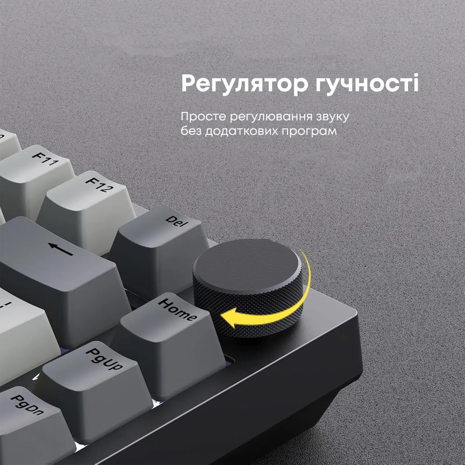 Клавіатура Ajazz AK820 Sea Salt Switch Black USB-C (AK820-SS-BGY) UA