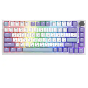 Клавіатура Ajazz AK820 Sea Salt Switch White USB-C (AK820-SS-PWB) UA