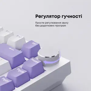 Клавіатура Ajazz AK820 Sea Salt Switch White USB-C (AK820-SS-PWB) UA