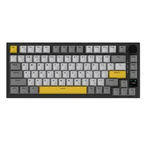 Клавіатура бездротова Ajazz AK820 Pro Flying Fish Switch Black RGB With Screen (AK820PRO-FF-BGY) UA