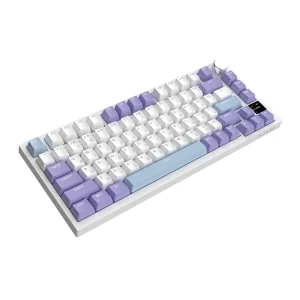 Клавіатура бездротова Ajazz AK820 Pro Flying Fish Switch Purple RGB With Screen (AK820PRO-FF-PWB) UA