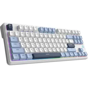 Клавиатура Ajazz AK870 V2 Flying Fish Switch White (AK870-V2-FF-BWB) UA