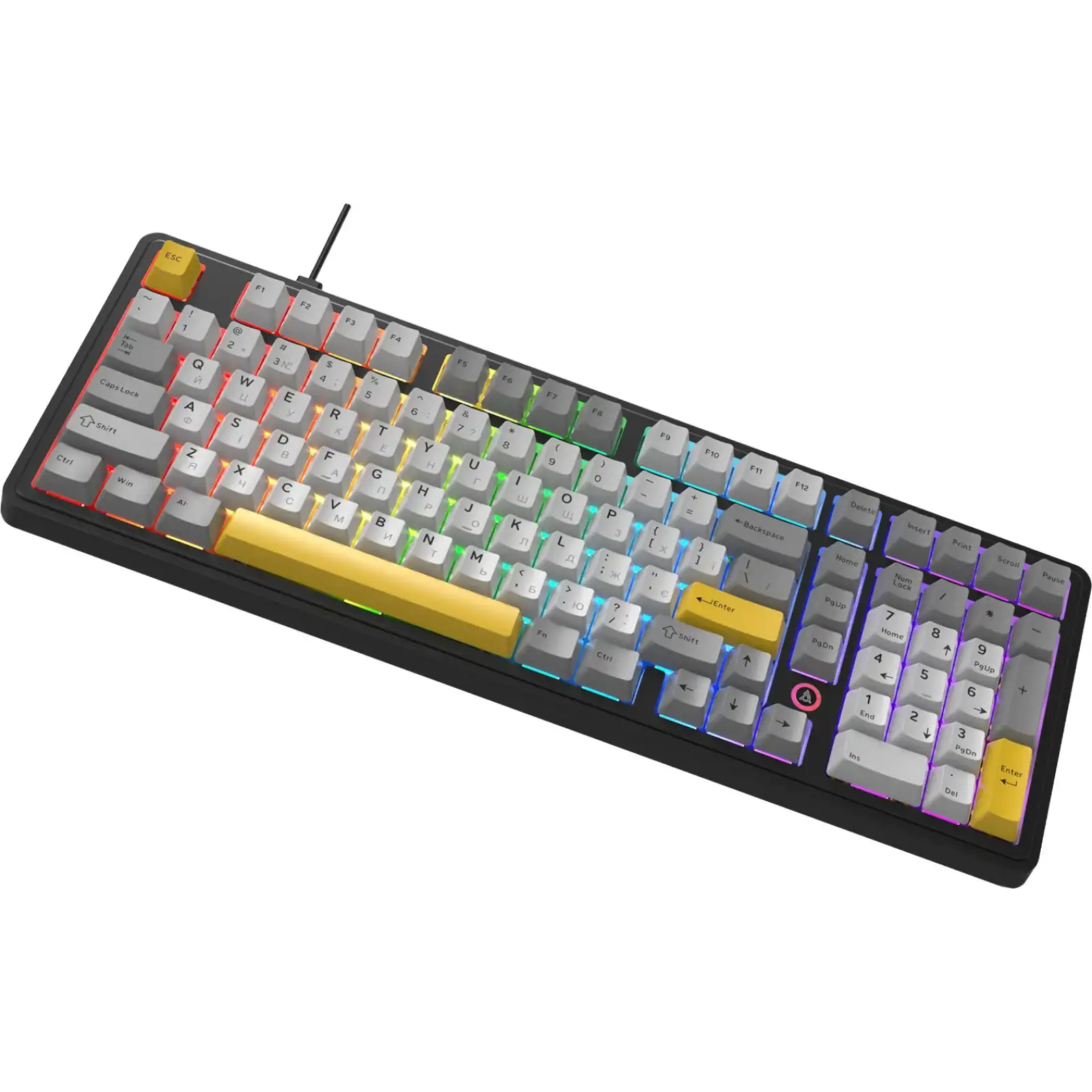 Клавіатура Ajazz AK980 Magnetic Switch Black (AK980-MAX-M-BGY) UA