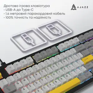 Клавіатура Ajazz AK980 Magnetic Switch Black (AK980-MAX-M-BGY) UA
