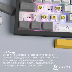 Клавіатура Ajazz AK980 Magnetic Switch Black (AK980-MAX-M-BGY) UA