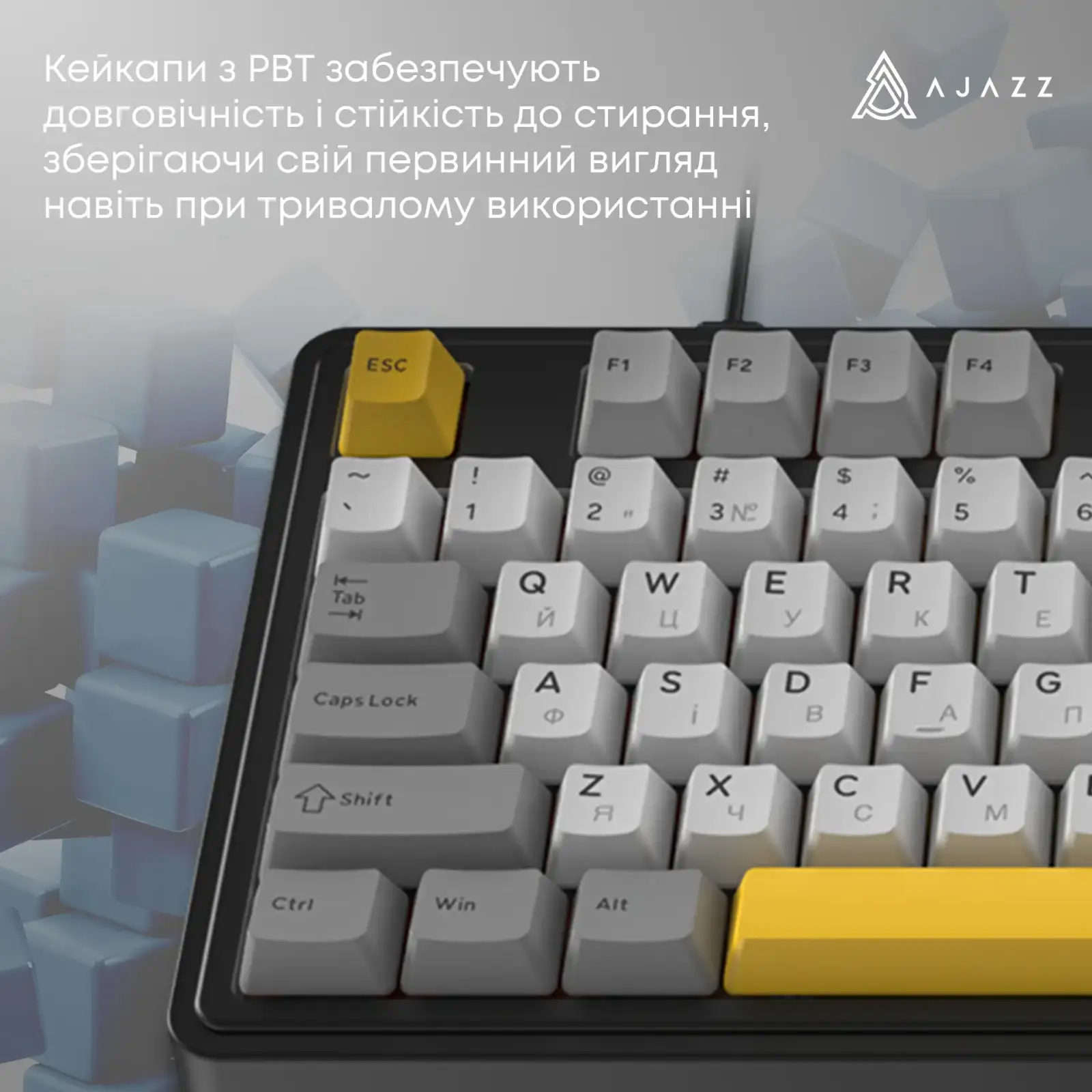 Клавіатура Ajazz AK980 Magnetic Switch Black (AK980-MAX-M-BGY) UA