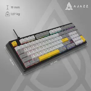Клавіатура Ajazz AK980 Magnetic Switch Black (AK980-MAX-M-BGY) UA