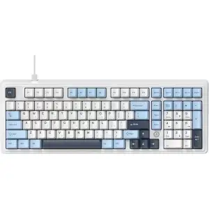 Клавіатура Ajazz AK980 Max Magnetic Switch Blue/White/Dark Blue (AK980-MAX-M-BWDB) UA