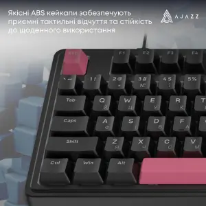 Клавиатура Ajazz AK980 Red Switch Black Red (AK980-R-BR) UA