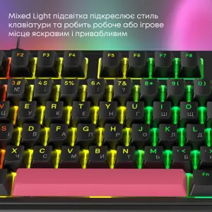 Клавиатура Ajazz AK980 Red Switch Black Red (AK980-R-BR) UA