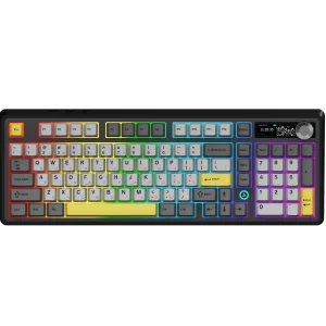 Клавіатура бездротова Ajazz AK980 V2 Maillard Switch Black (AK980-V2-M-BGY) UA