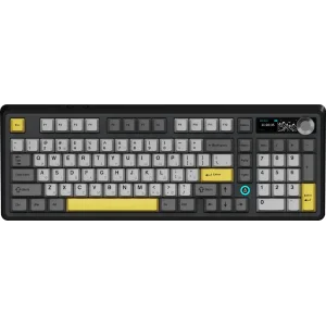 Клавіатура бездротова Ajazz AK980 V2 Maillard Switch Black (AK980-V2-M-BGY) UA