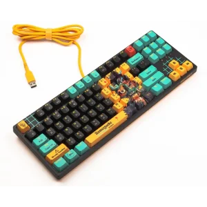 Клавиатура A4Tech Bloody AT87 RGB Renegade Black/Yellow UA