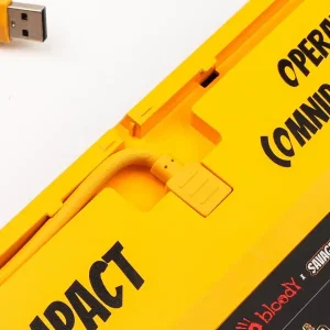Клавиатура A4Tech Bloody AT87 RGB Renegade Black/Yellow UA