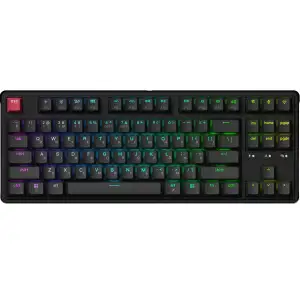 Клавиатура беспроводная Keychron C3 Max Super Red Switch Black RGB (C3M-H1-UA) UA