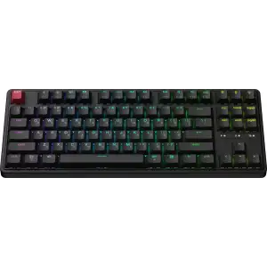 Клавіатура бездротова Keychron C3 Max Super Red Switch Black RGB (C3M-H1-UA) UA