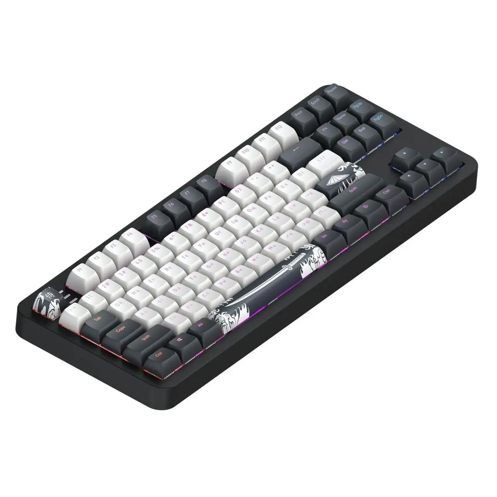 Клавиатура Dark Project ALU87 Bushido (DPKB_BUSHIDO_87_ANSI_UA) UA