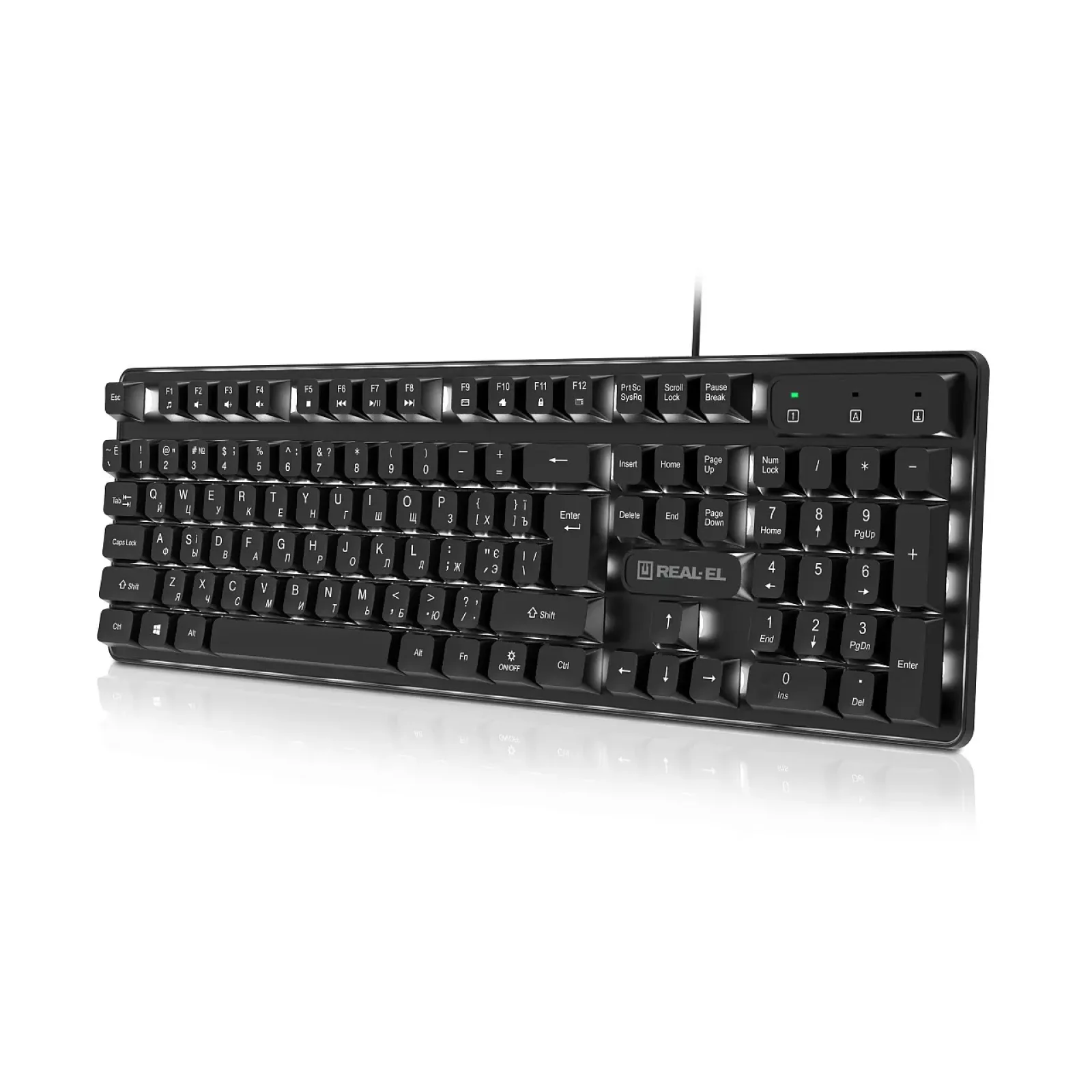 Клавіатура REAL-EL RK-7015 UA