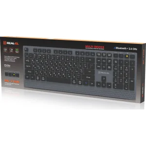 Клавіатура REAL-EL RK-715W UA