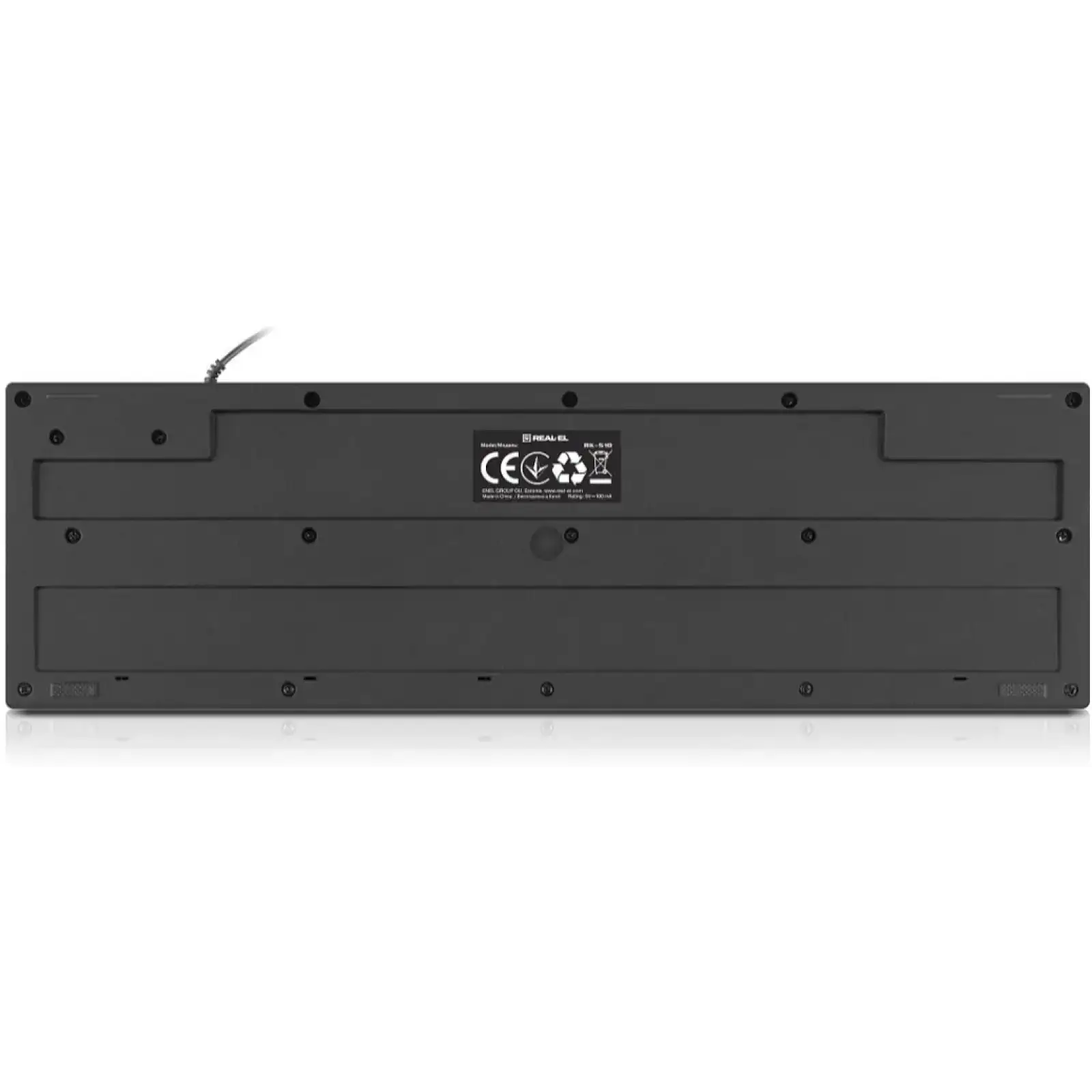 Клавиатура REAL-EL RK-510 Black UA