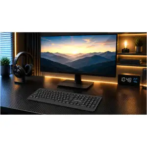 Клавиатура беспроводная REAL-EL RK-760W Black UA