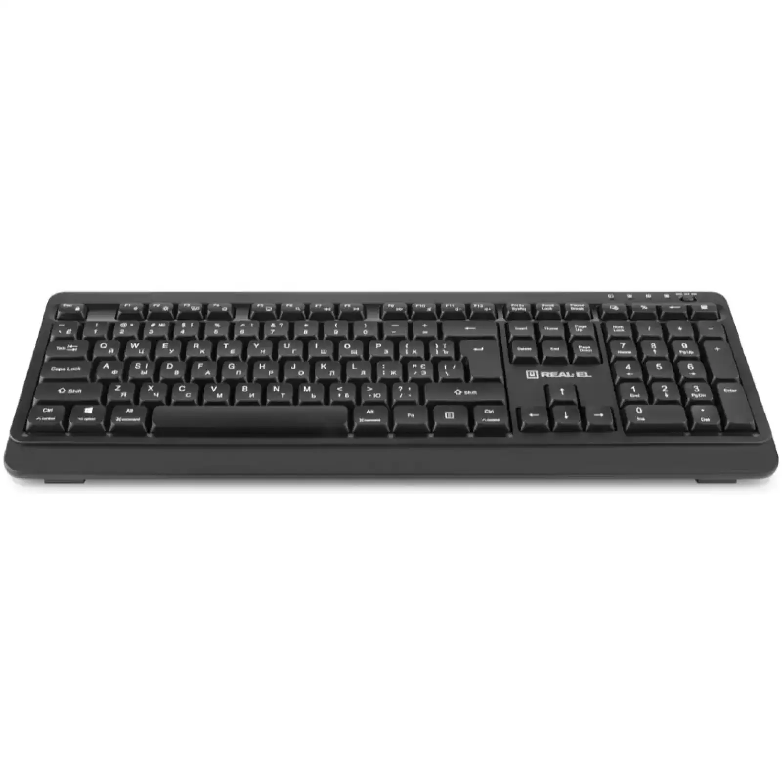 Клавиатура беспроводная REAL-EL RK-760W Black UA