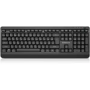 Клавиатура беспроводная REAL-EL RK-760W Black UA
