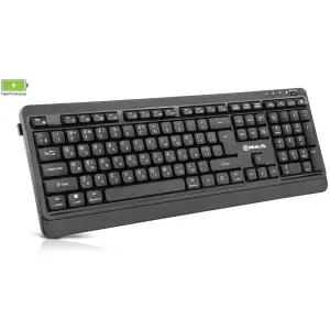 Клавиатура беспроводная REAL-EL RK-760W Black UA