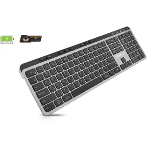 Клавиатура беспроводная REAL-EL RK-737W Black/Grey UA