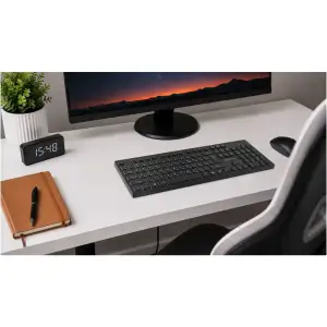 Клавиатура беспроводная REAL-EL RK-725W Black UA