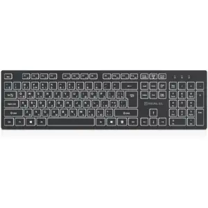 Клавиатура беспроводная REAL-EL RK-725W Black UA