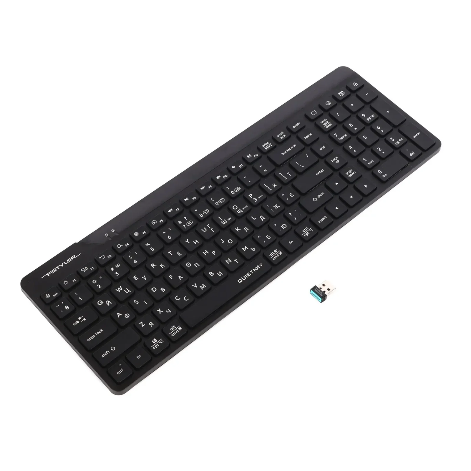 Клавиатура беспроводная A4Tech FBK23 AS Black UA