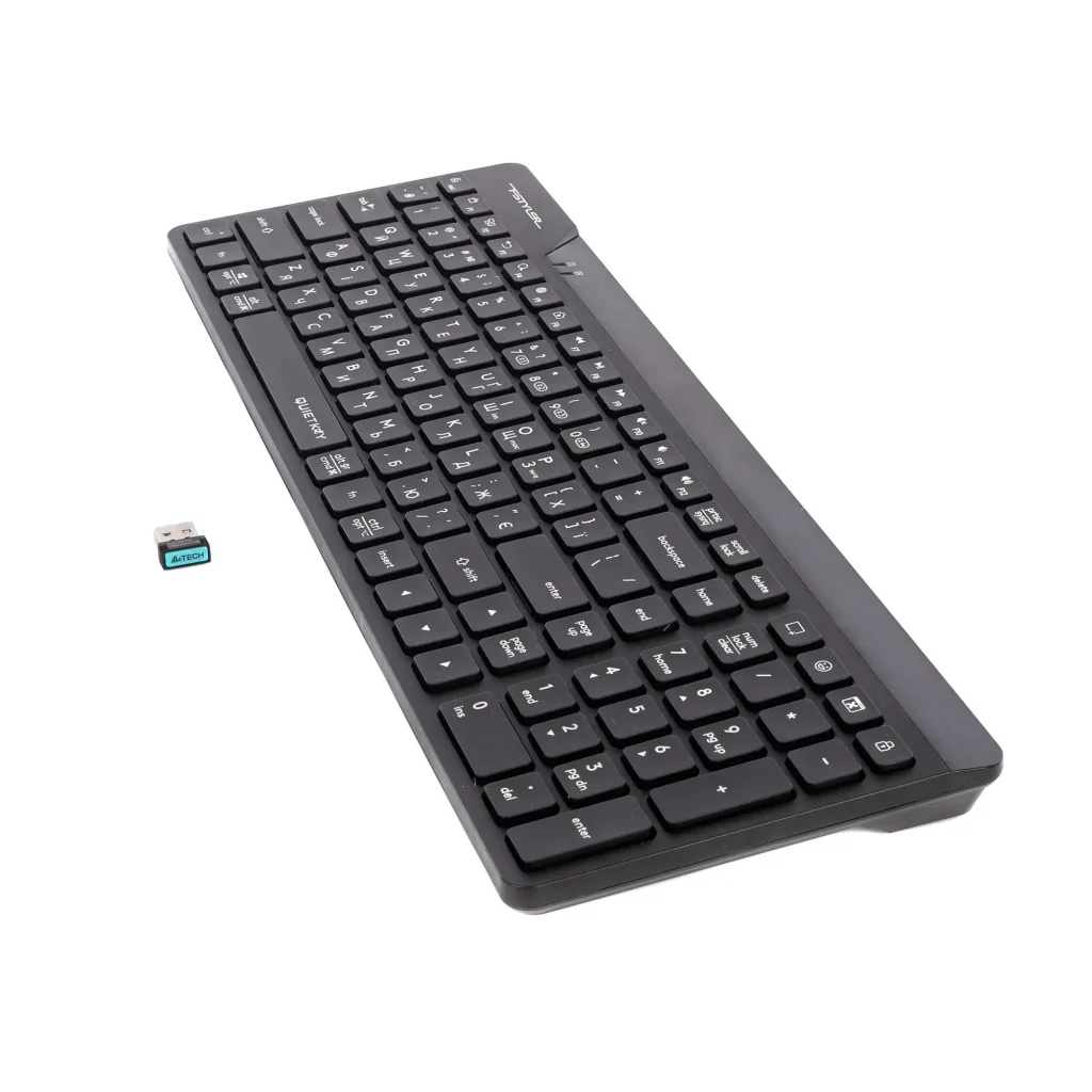 Клавіатура бездротова A4Tech FBK23 AS Black UA